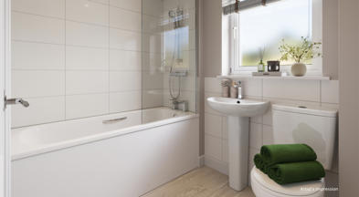 The Elm bathroom