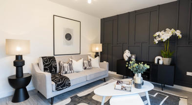 Edgefield Green - The Rosewood living room