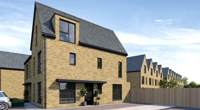 CGI of home in Whitefield Brook