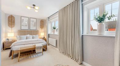 The Holgate show home bedroom 1