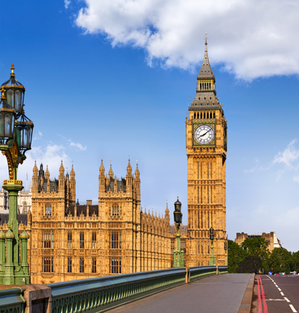 Big Ben Clock Tower London England