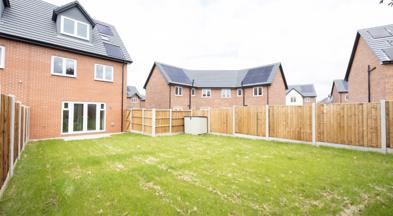 The Primrose show home garden