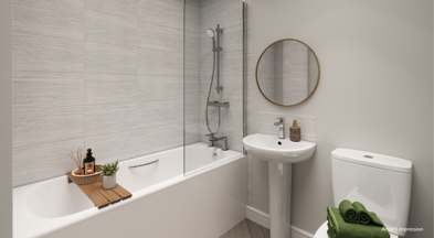 The Ramsdell Bathroom YHG AI