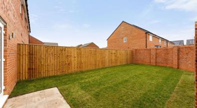 The Holgate show home garden