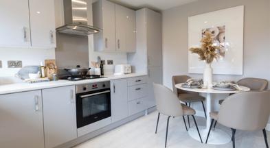 The Croft show home kitchen/diner