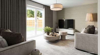 The Elm living room