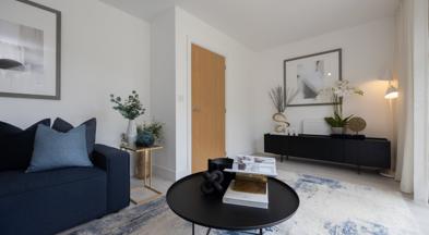 The Primrose show home lounge