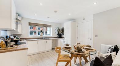 The Holgate show home kitchen diner