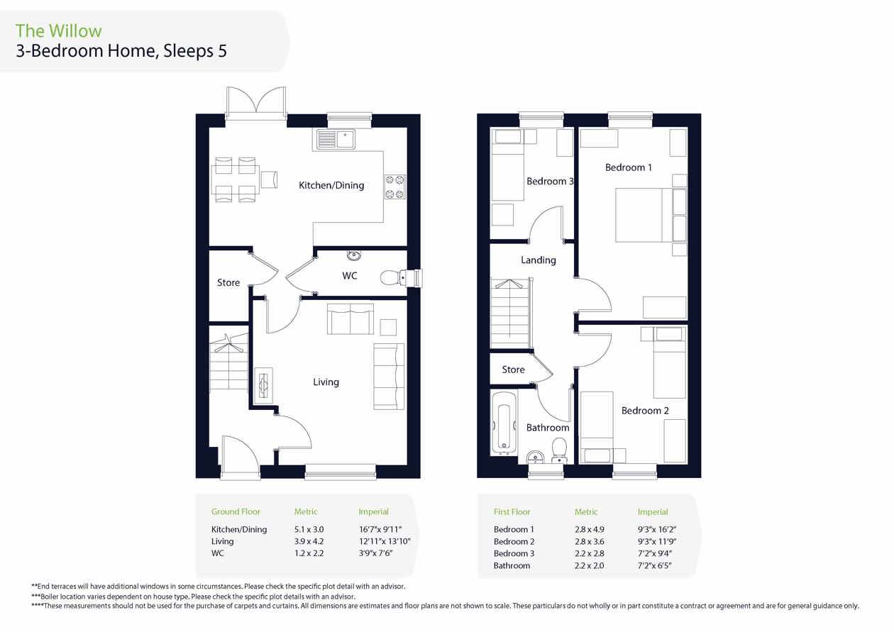 The Willow floor plan