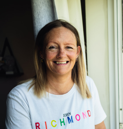 Customer Clair In Home