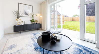The Primrose show home lounge