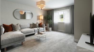 The Willow living room