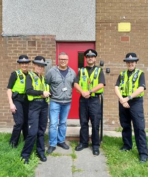 ASB Week Colleague And Police