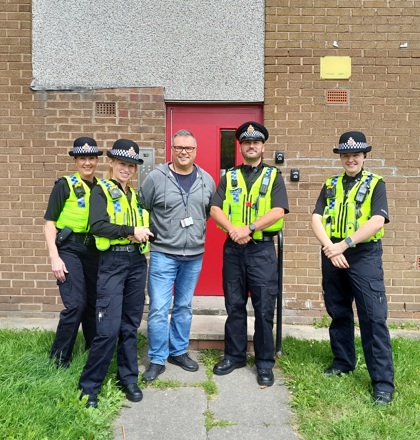 ASB Week Colleague And Police