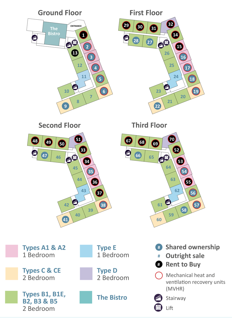 Waters cross site plan