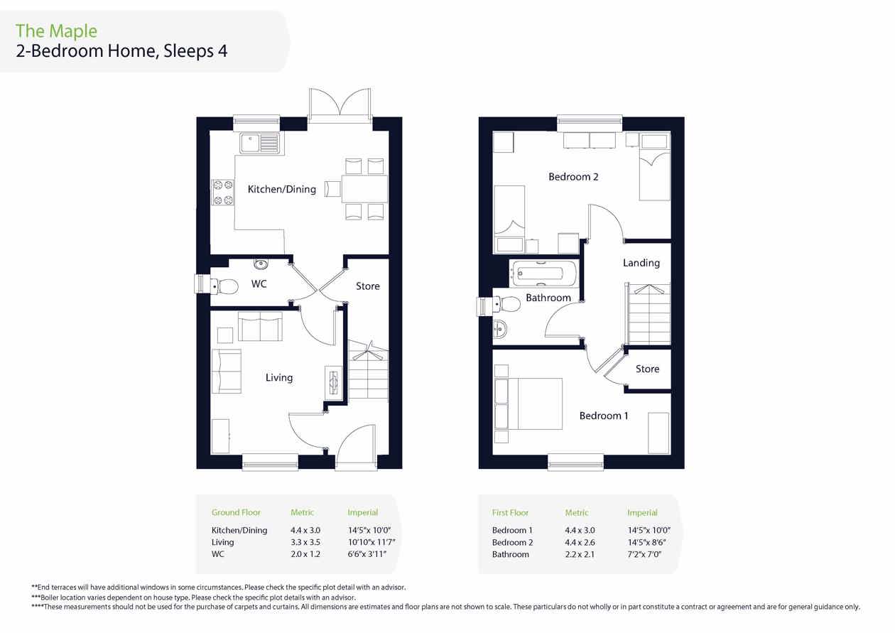 The Maple floor plan