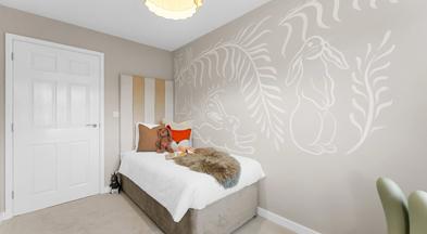 The Holgate show home bedroom 3