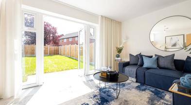 The Primrose show home lounge