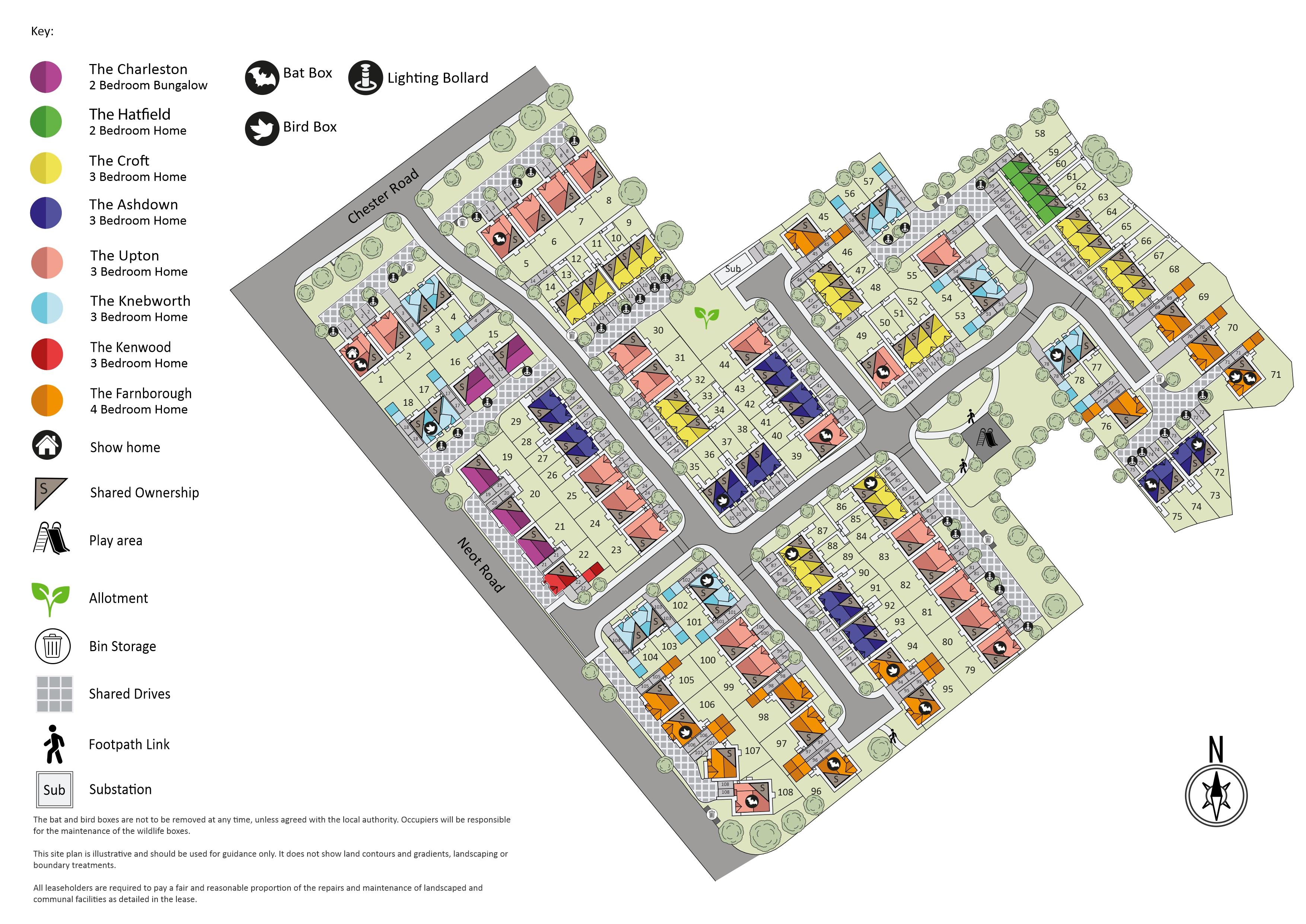 manor gardens site plan