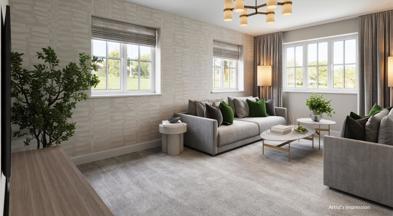 The Aspen living room