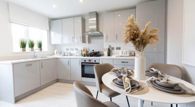 The Croft show home kitchen/diner