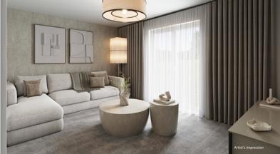 The Holly living room
