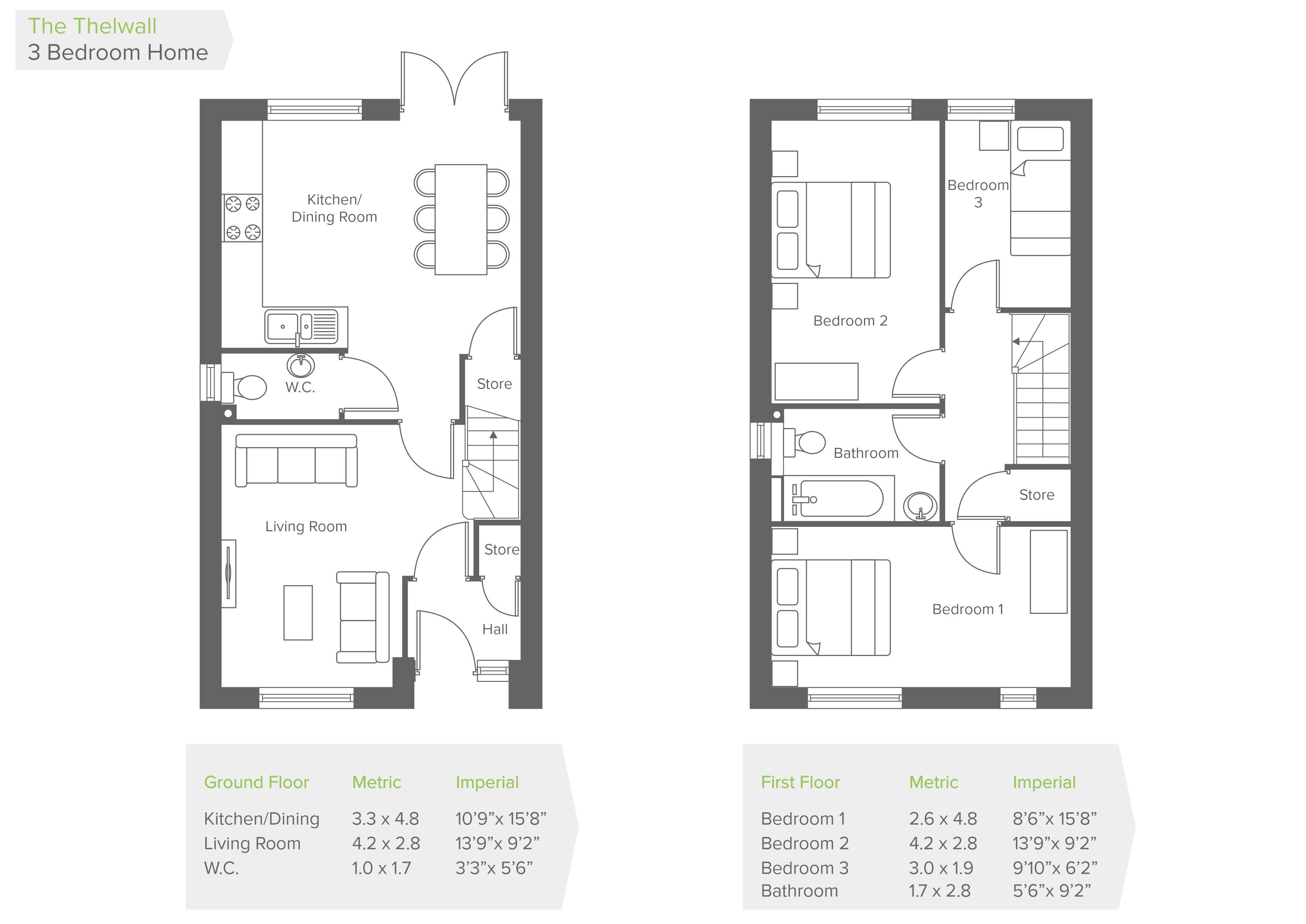 The Thelwall floor plan