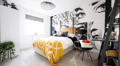 The Upton show home bedroom 2