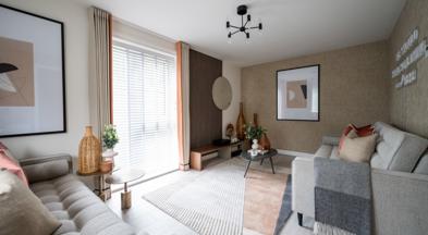 The Chaddock living room at The Shires