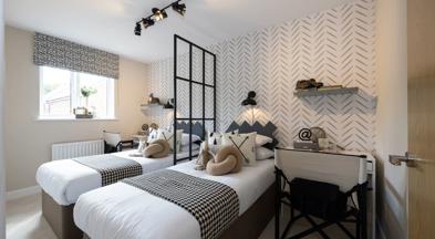 The Hawthorn show home bedroom 4